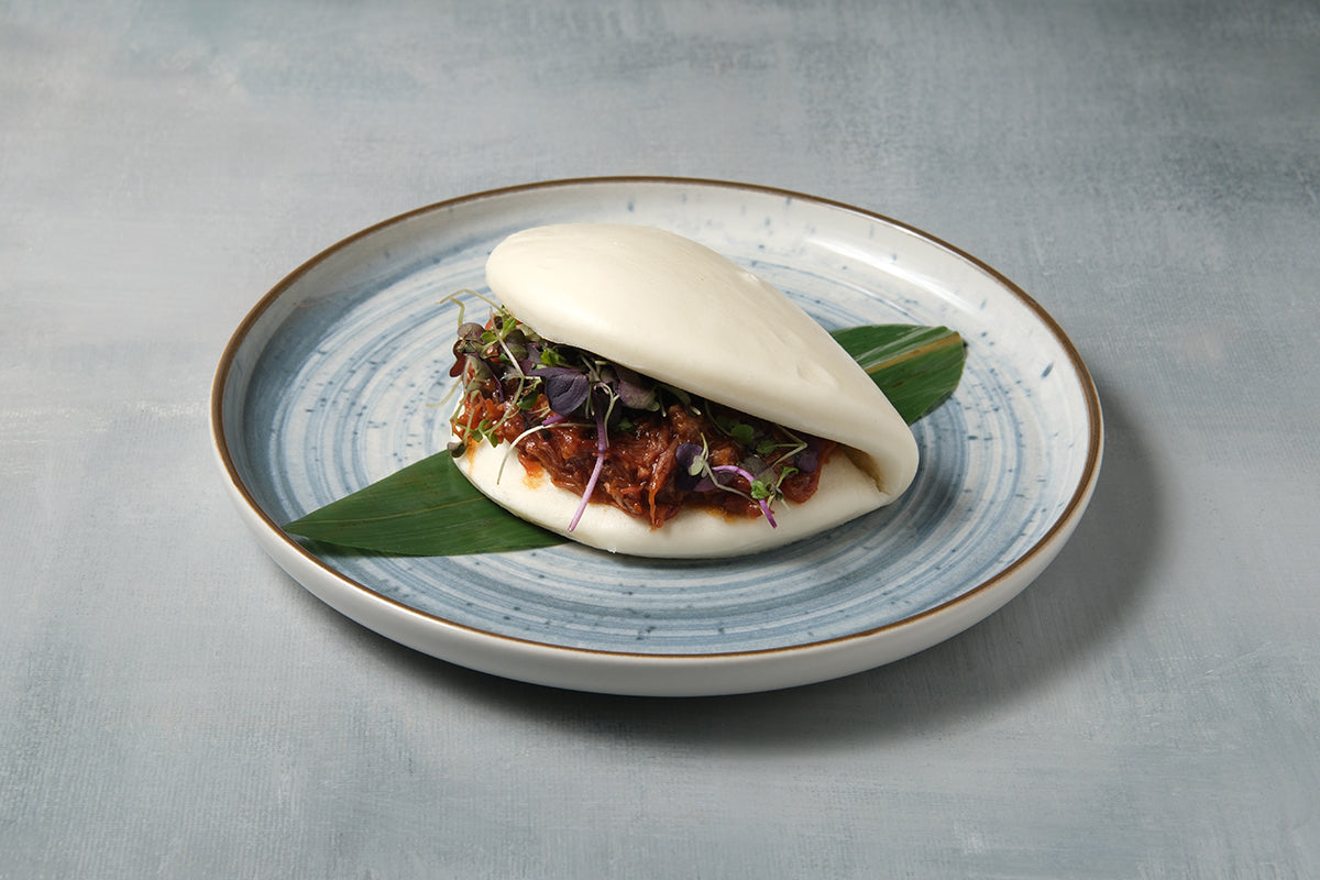 Bao de cerdo teriyaki